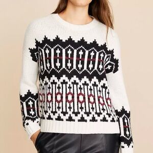 Lou & Grey Fair Isle Slouchy Sweater